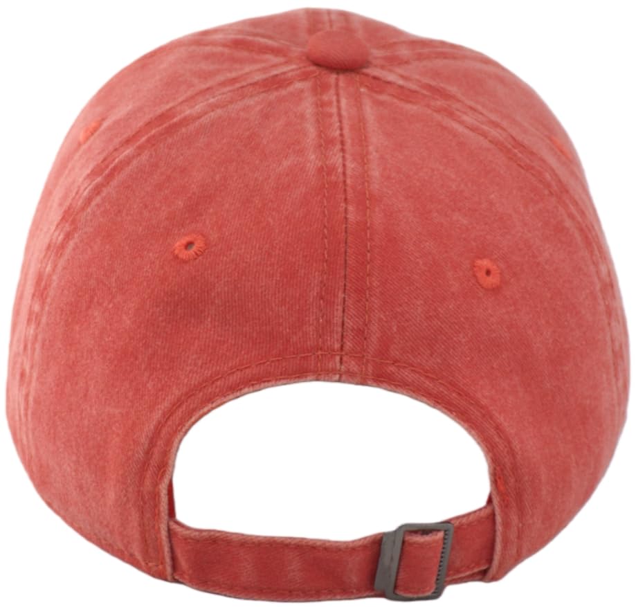 Image of TSSGBL Vintage Cotton Washed Baseball Cap S to XXL Unstructured Low Profile Adjustable Distressed Dad Hat for Men Women