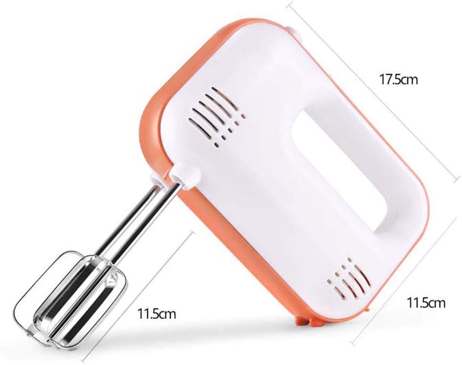 Portable Electric Egg Beater, 3-Speed Turbo Hand Mixer, Whipped Cream, 100 Watt Electric Hand Mixer, Powerful Heat Dissipation Function, Easy to Use