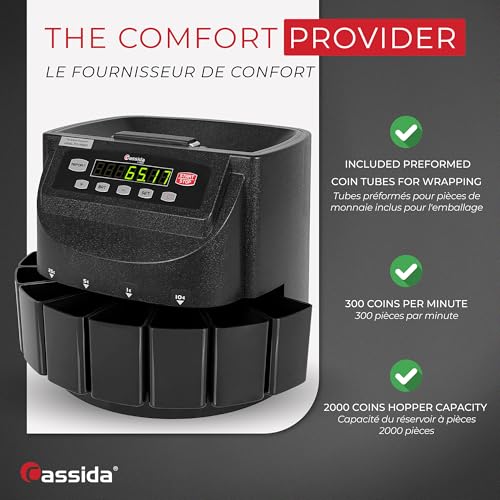 Image of Cassida C200CAD Canadian Coin Sorter, Counter and Roller