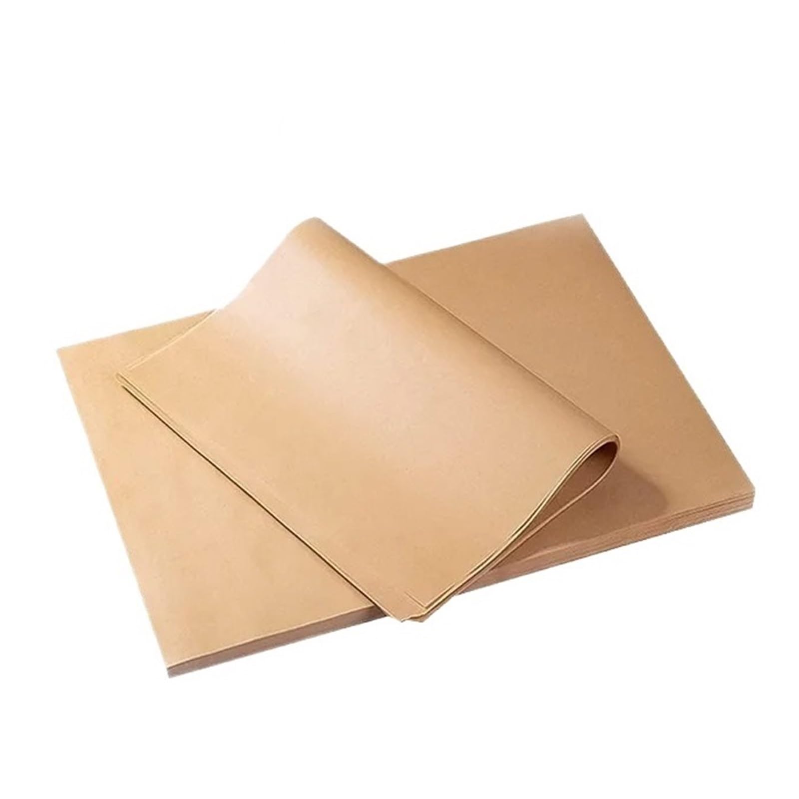 100 Uds. Bandejas de papel for hornear, revestimiento antiadherente for horno, hoja for barbacoa(100Pcs 30x40cm)