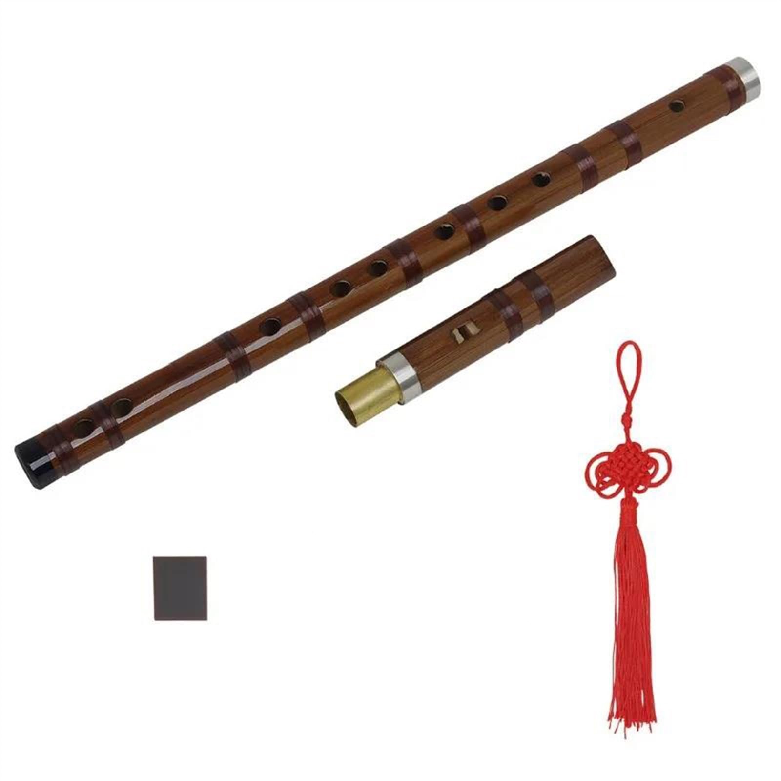 Flauto Di Bambù Strumento per flauto di bambù amaro per principianti professionali in scatola di plastica (Color : C)