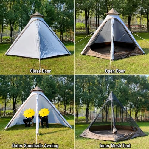 Latourreg 4 Season Hexagon Base Yurt Tent