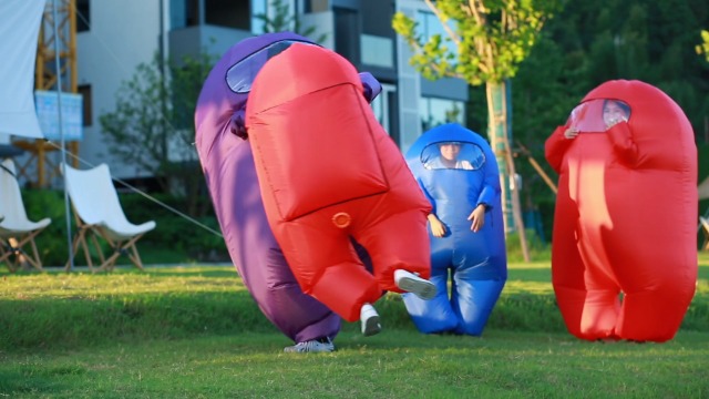 Disfraz Hinchable Astronauta Espacial Inflable miniatura 6