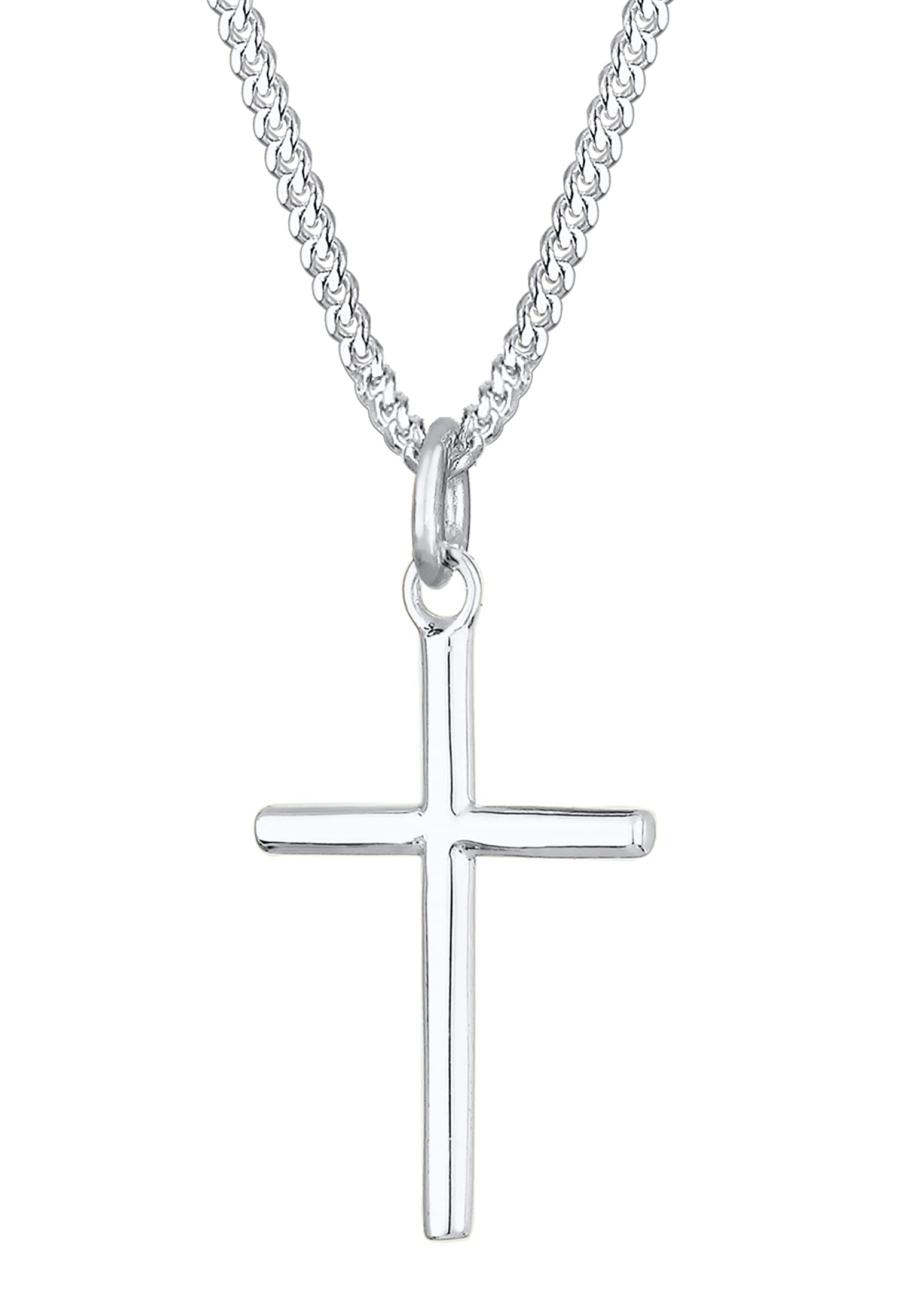 Elli Women Silver Pendant Necklace of Length 45cm 0102971516_45