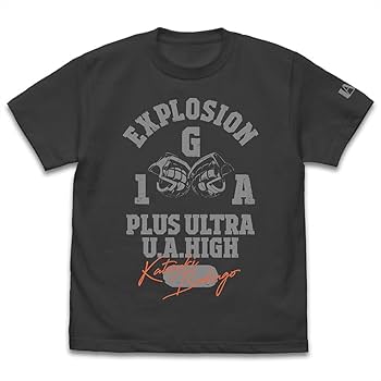 ヒロアカ　かっちゃん　爆豪　ダイナマーボー　刺繍バッジ　Tシャツ　バクドッグ ヒロアカ かっちゃん 爆豪 ダイナマーボー 刺繍バッジ Tシャツ