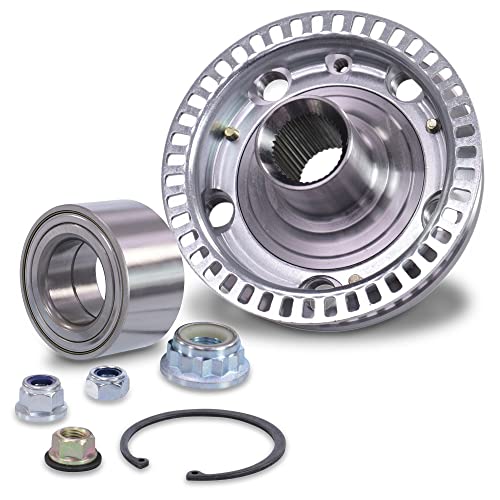 BESTPRICE 1x Radnabe vorne oder hinten Radlager Radlagersatz, Kompatibel mit A