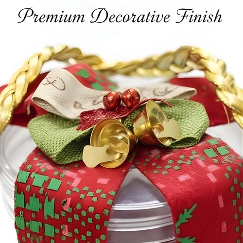Image of Crackles Christmas Party Decoration Jar with Santa & Snowman Face | Decorative Storage Jar for Gifts for Candies & Party Decor | Xmas Decoration Item Pack of 1