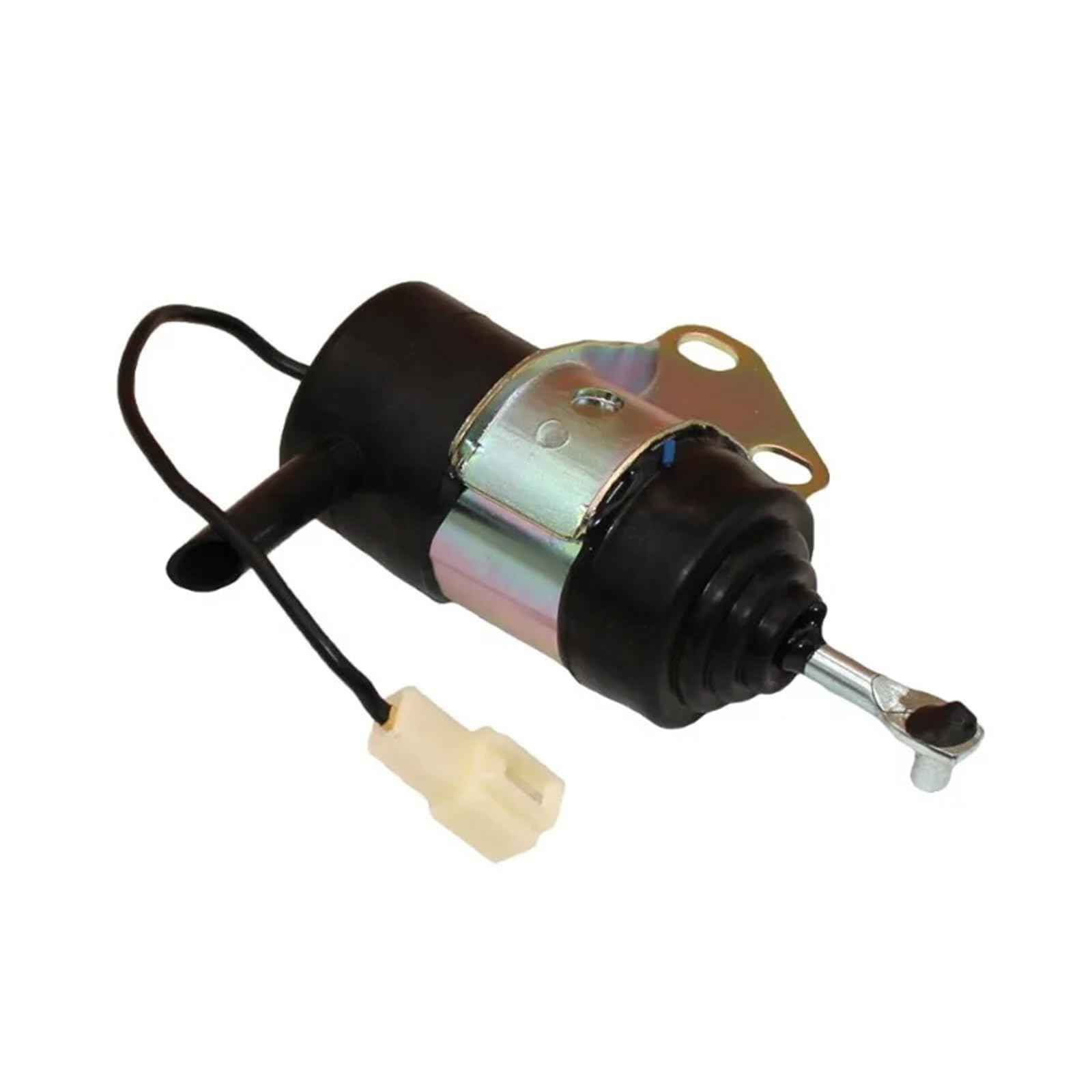 Solenoide de corte de combustible Válvula magnética 1903-3007 compatible con el solenoide de combustible Kubota K008 y el solenoide de combustible K008-3 para excavadoras.