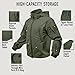 Rothco Special Ops Soft Shell Jacket - Tactical Cold and Wet Weather Outdoor Jacket, Black, M
