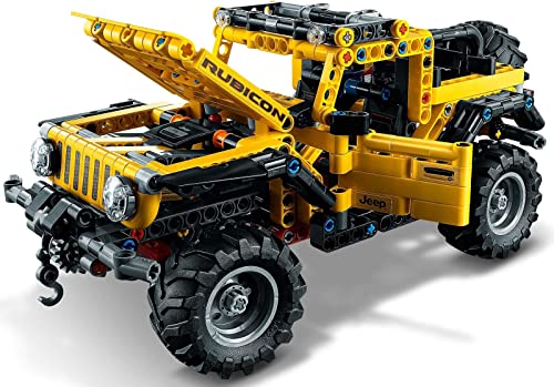 Technic Jeep Wrangler 4x4, Set con Macchina Giocattolo da Costruire, Modellino SUV Fuoristrada, Giochi per Bambini, Bambine, Ragazzi e Ragazze da 9 Anni in su, Idea Regalo di Compleanno 42122 - Lego - Immagine 6
