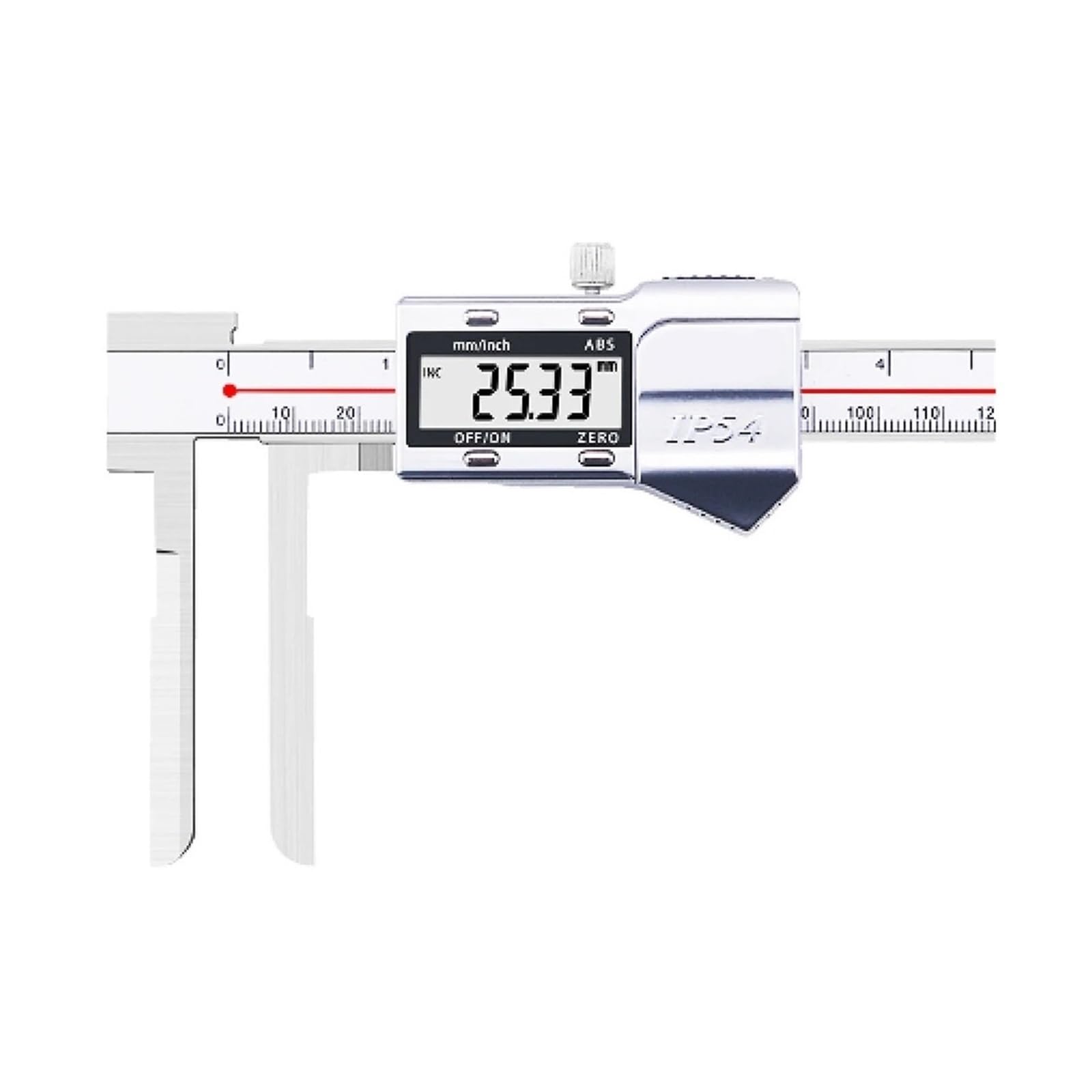 Długa szczęka, wewnętrzna średnica, cyfrowy zacisk wyświetlacza, 150 mm, 200 mm, 300 mm, suwmiarka cyfrowa ze stali nierdzewnej (25-300, 150 mm)