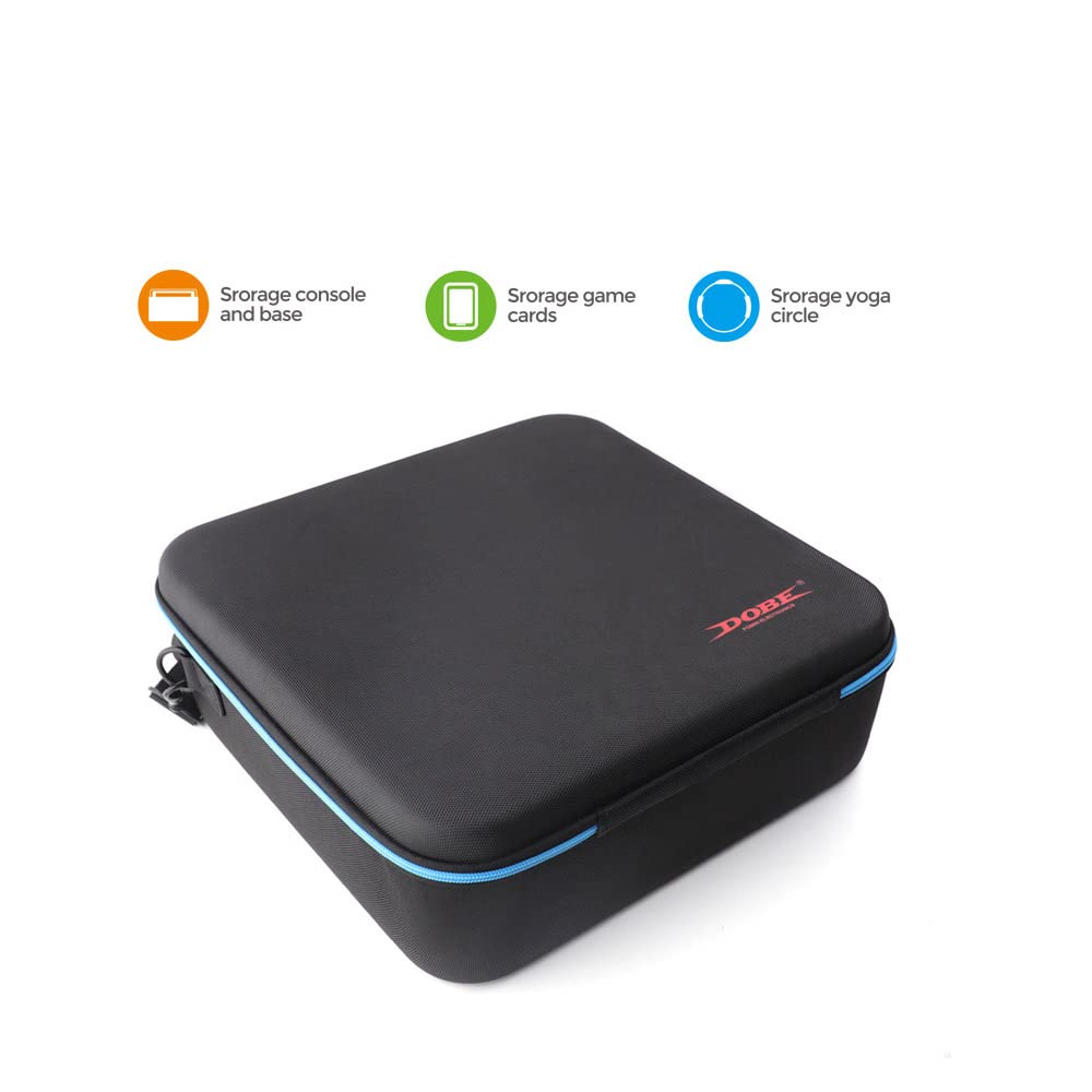 Podróżna torba ochronna do przechowywania Switch OLED, przenośna twarda torba do przechowywania EVA ochronna na konsolę i akcesoria, 33 x 35 x 12 cm