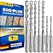 Produktbild S&R Hammerbohrer/Steinbohrer 7-tlg. Set für Beton, Stein, Granit, Made in Germany, SDS-Plus Hochwertige Bohrer für Beton, Stein für Bohrhammer & Bohrmaschine, 5-12mm