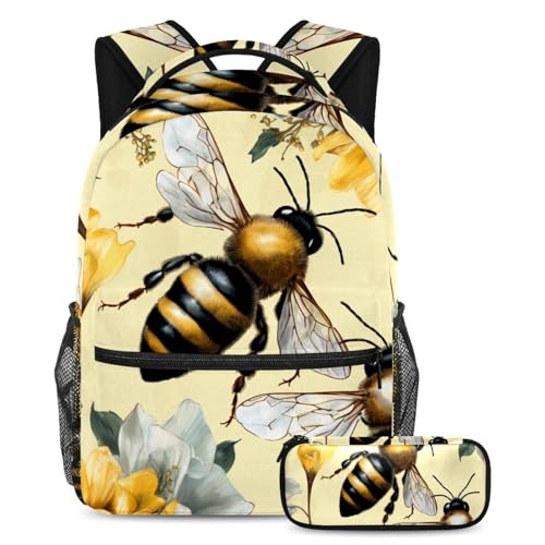 Sac à dos 62 avec trousse résistant grand format pour ranger les livres
