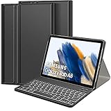 3-In-1 functionality ：Funda Teclado con 3-In-1 functionality: Español Wireless Teclado + Concha protectora con función de soporte+ Premium Funda, es una opción ideal para viajes de negocios, viajes y regalos. Teclado real estilo laptop, que te brinda una mejor experiencia de tipeo.