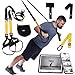 TRX Sistema de treinamento de suspensão multifuncional para musculação, cardio, treinamento cruzado e treinamento de resistência, exercícios de corpo inteiro para casa, viagens e ao ar livre, inclui