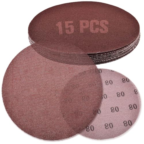 Disques abrasifs en maille grain 80 papier de verre sans poussière