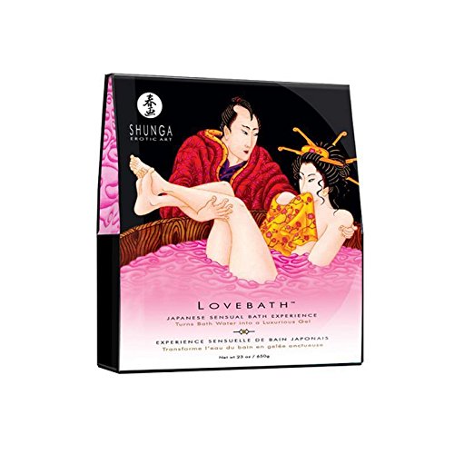 Huiles et sels de bain Shunga au fruit du dragon pour un rituel spa romantique à deux