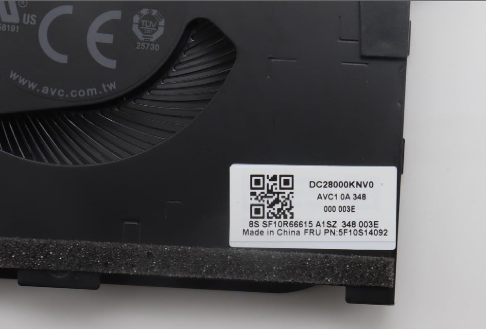 New for Yoga Pro 9 14IRP8 (83BU) Slim Pro 9 14IRP8(83BV) Laptop Heatsink Cooling Fan 5F10S14093 5F10S14092