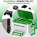 KOSHARE Rechargeable AA AAA Batteries Lithium with Charger 8Pcs, 1.5V Li-ion Batteries with 4 * 3700mWh AA and 4 * 1300mWh AAA,1200 Cycles,Pre-Charge,USB-C and 8 Slot Charger