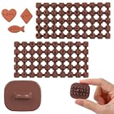 Sorcristy Alphabet Keksstempel Set, Klein Buchstaben Stempel Ton