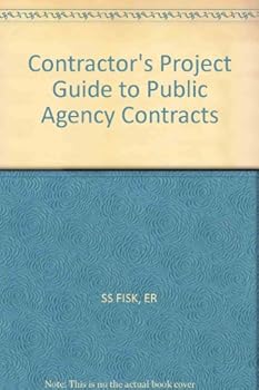 Paperback Contractor's Project Guide to Public Agency Contracts Book