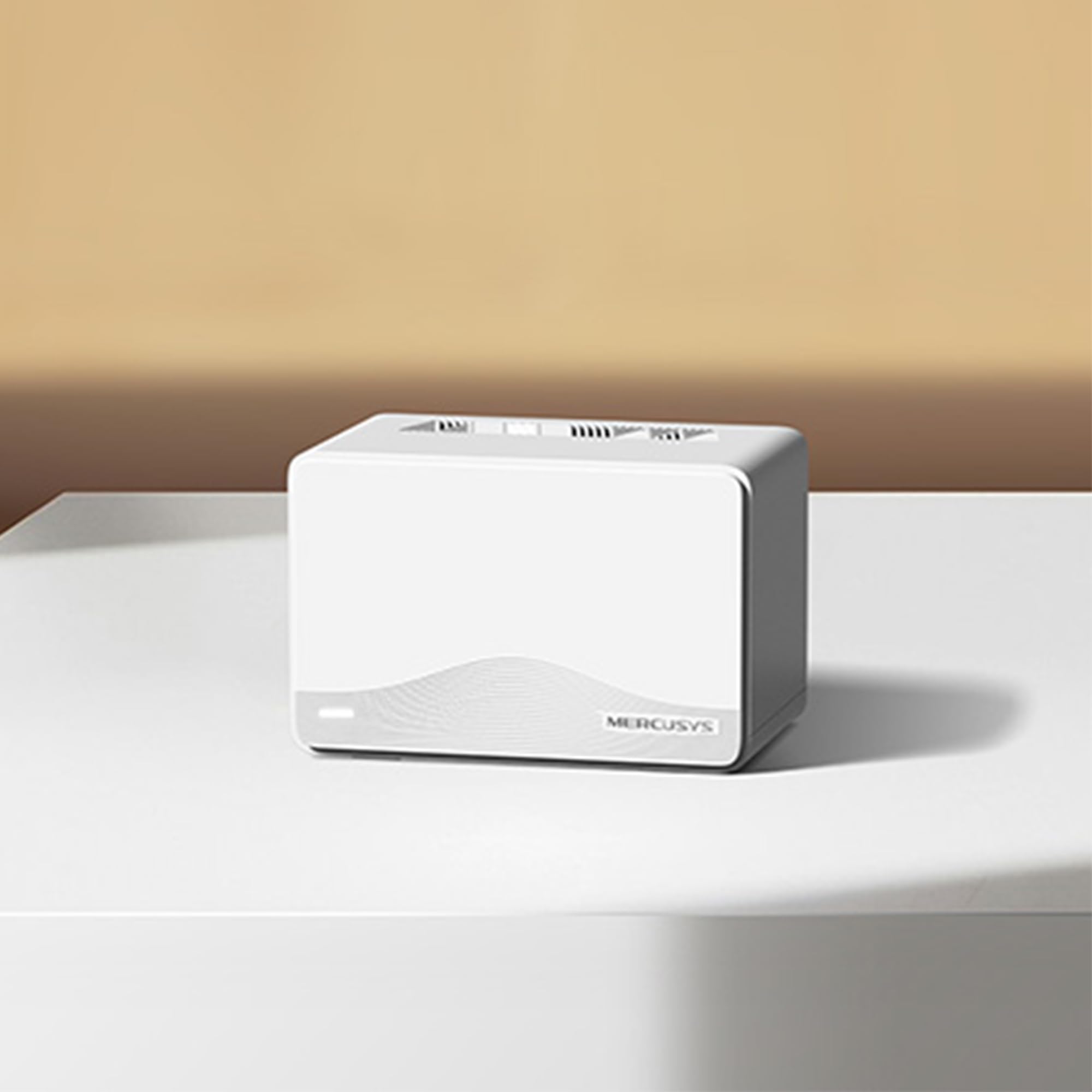 Mercusys Halo H25BE Mesh WLAN Set (2er-Pack), Wi-Fi 7 BE3600 Dualband-Router & Repeater, 3 × Gigabit-Anschlüsse pro Einheit, MU-MIMO, WPA3, Kindersicherung, empfohlen für Häuser mit 2–4 Schlafzimmern