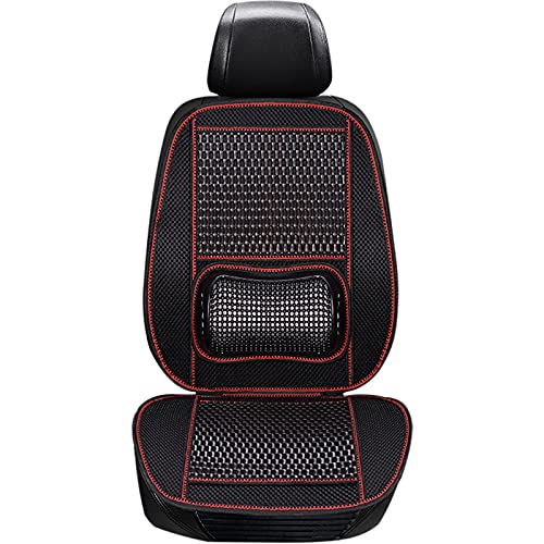 JZLPY 1 Pièces Housse De Siège en Bois D'été Coussin De Siège Auto Universelle Respirant Fraîche Protection De Siège pour Toutes Les Voitures Véhicules Utilitaires Camping Camions