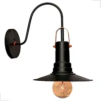 Arandela Luminária Externa Parede Muro Alumínio Moderno Rústico Cobre Slim Soquete E27 Embutir Lâmpada Luz Lustre Retro Colonial 110V 220V Paris (Preto)
