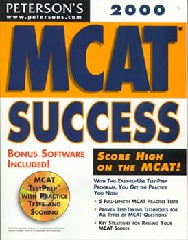 Paperback Peterson's McAt Success 2000 Book