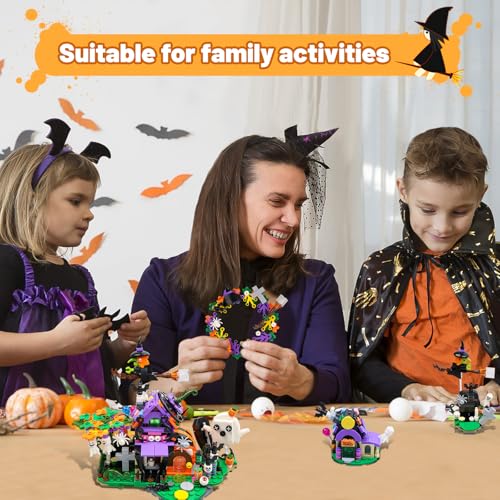 moomoo baby christmas building blocks toys for kids 6 in 1 building blocks gifts for boys and girls halloween building toys party favors