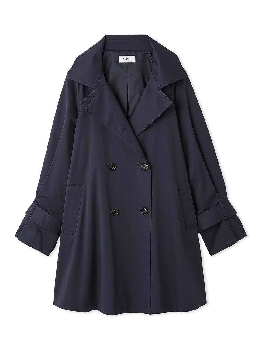 Amazon | [スナイデル] ミドルフレアトレンチコート SWFC251112