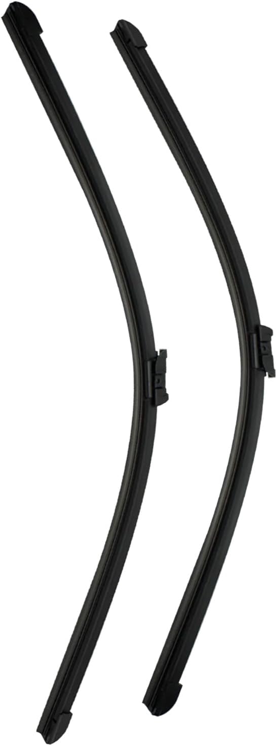 KUNIO Windshield Wipers Replacement Fit for Chevy Trax 2012-2025 Front Wiper Blade Pinch Tab Conventional All-Season Windshield Wiper Blades(Set of 2)