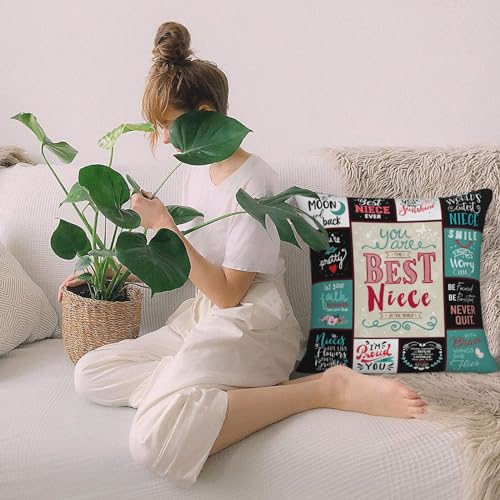 Niece-Gifts-from-Auntie-Gifts-for-Niece-from-Aunt-Best-Niece-Ever-Gifts-from-Uncle-Birthday-Gifts-from-Aunt-to-Adult-Nieces-to-My-Niece-Graduation-Gift-Throw-Pillow-Cover-18X-18 Niece Gifts from Auntie Gifts for Niece from Aunt Best Niece Ever Gifts from Uncle Birthday Gifts from Aunt to Adult Nieces to My Niece Graduation Gift Throw Pillow Cover 18X 18