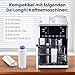 AquaHaven Wasserfilter Ersatz für Delonghi Kaffeemaschinen (6 Stück) - Kompatibel mit Delonghi Magnifica S, Dinamica, Eletta Explorer, ECAM, ETAM, BCO, DLSC002 Filter - Wasserfilter für Kaffeevollauto