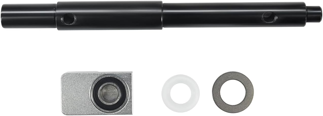 Gear Shaft Bracket and High-Speed Bearing Three-Point Support Fit for TRAXXAS-1/5 X-MAXX 8S Medium Carbon Steel Driveshaft TXM8035/TR
