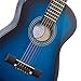 Ashthorpe 30-inch Beginner Acoustic Guitar Package (Blue), Basic Starter Kit w/Gig Bag, Strings, Strap, Tuner, Picks