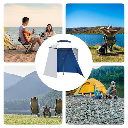 Parapluie pare-soleil réglable et compact pour l'extérieur avec son étui