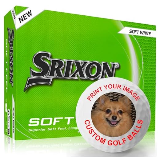 Custom Srixon Soft Feel Golf Balls