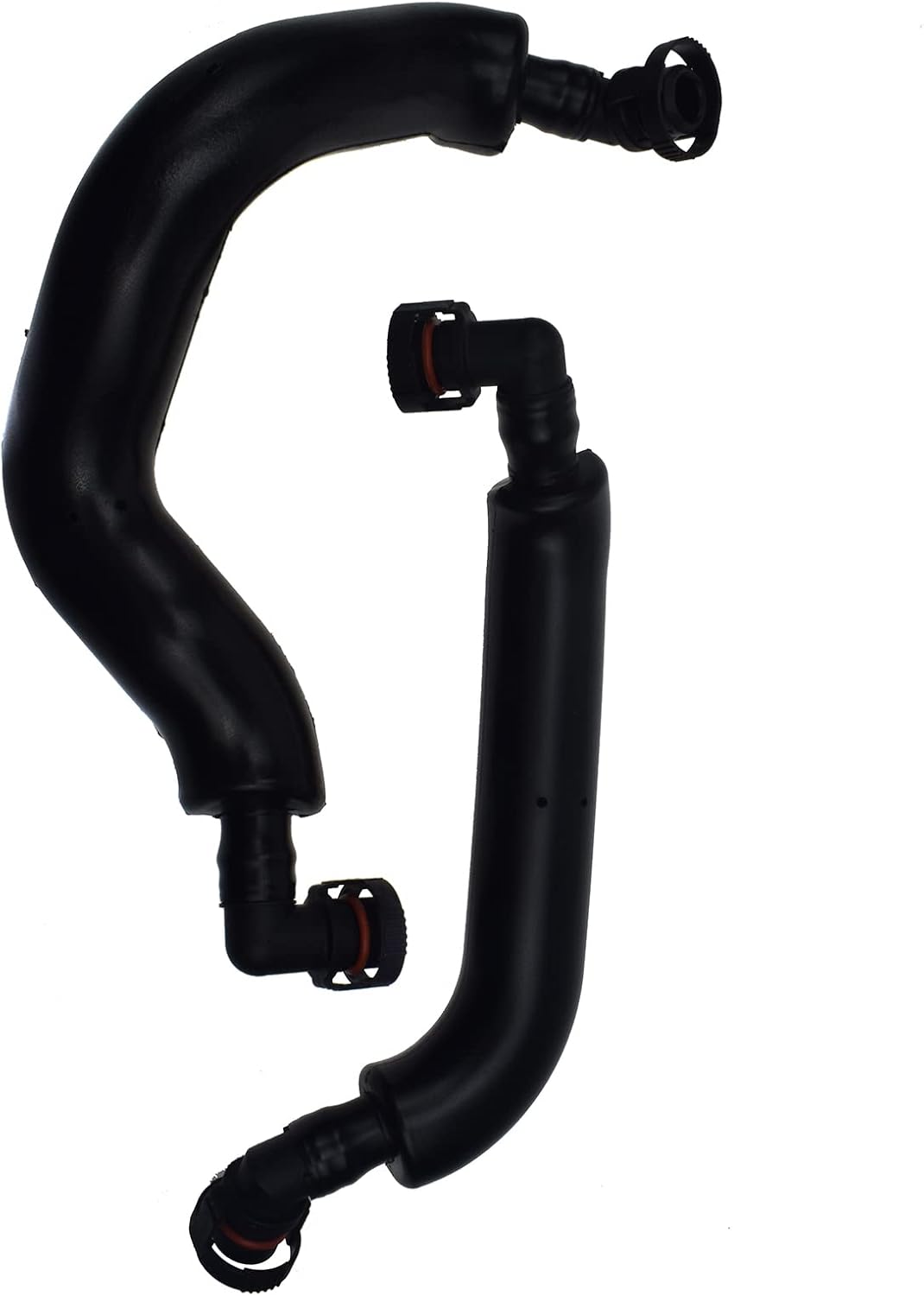 eGang Auto 2PCS Crankcase Breather Hoses Left & Right For BMW X5 545i 645Ci 745i 745Li