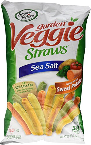 Sensible Porciones Garden Veggie Straws Sea Salt 20 Oz. (1,25 lb.) Bolsa