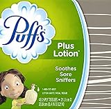 PUFFS Plus Lotion Facial Tissue, White, 48 ct (Pack of 1)