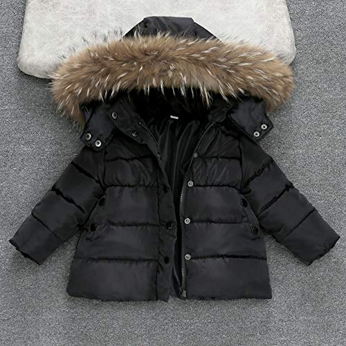 Kids Boys Girls Warm Hooded Coat Jacket Toddler Baby Windbreaker Clothes Long Sleeve Winter Jackets Outerwear Outfit2