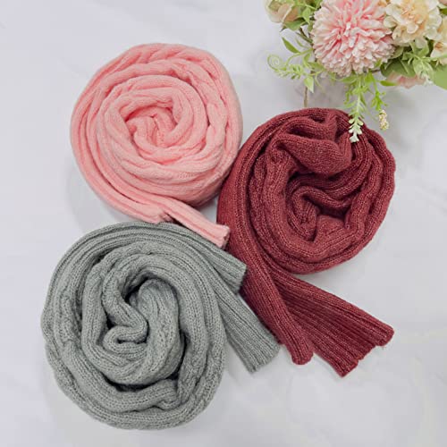 Women's Knit Thigh High Socks Extra Long Fall Winter Leg Warmers Over Knee High Boot Socks 5