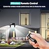 Tuffenough Solar Outdoor Lights 2500LM 210 LED Security Lights with Remote Control,3 Heads Motion Sensor Lights, IP65 Waterproof,270° Wide Angle Flood Wall Lights with 3 Modes(1 Packs)
