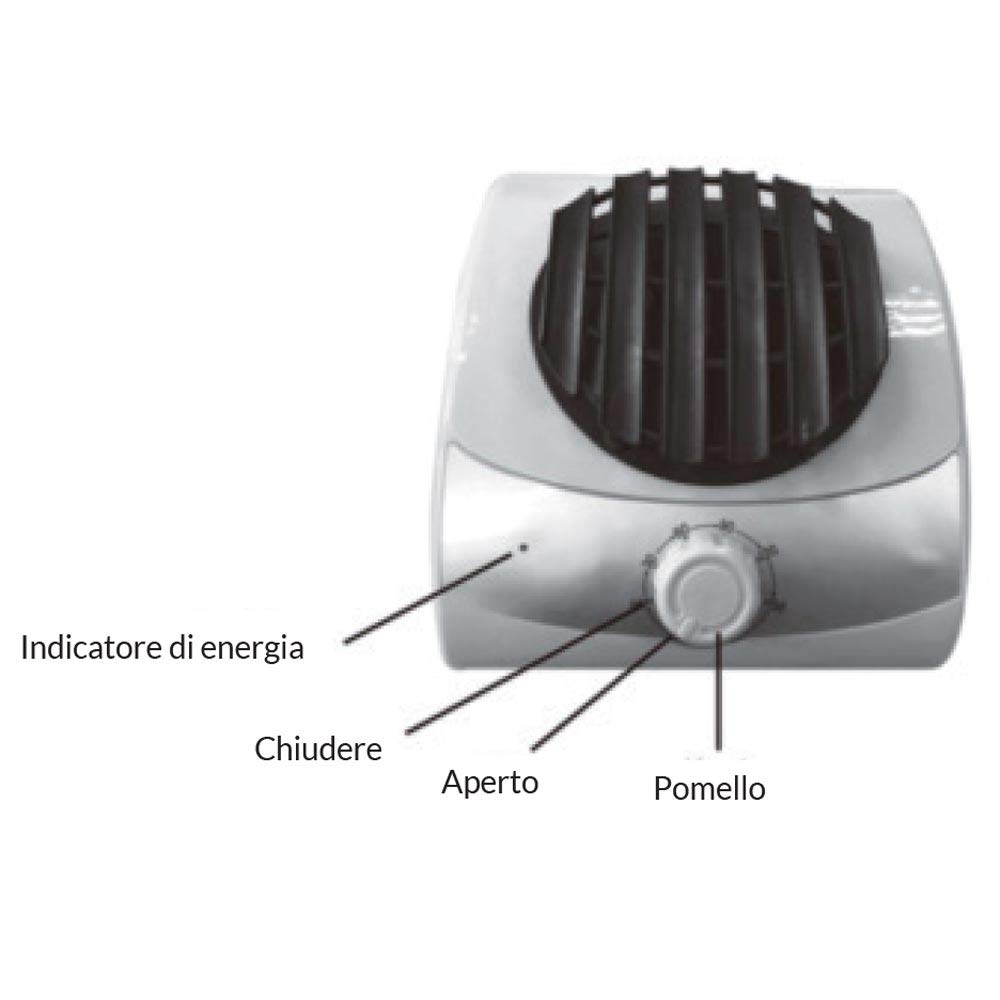 Bakaji Asciugabiancheria Elettrico ad Armadio Asciugatrice Stendino Asciuga Biancheria ad Aria Calda Potenza 1200 W con Timer 180 min Dimensione 65 x 45 x 138 cm