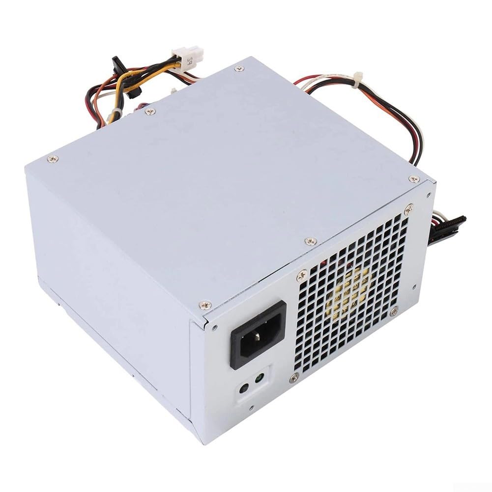 300W Netzteil L300NM-01 für Dell 3847 MT PS-6301-06D AC265AM-00 Ersatz Stromversorgung Adapter mit für sata 24-Pin Silber Metall Gehäuse
