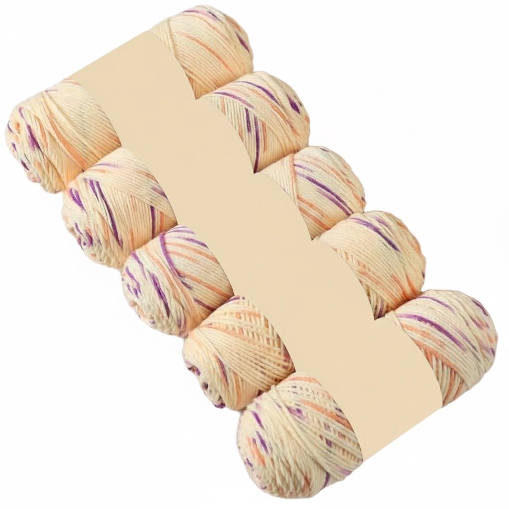 Fil mélangé acrylique sans nœud pour réussir tous vos ouvrages au crochet