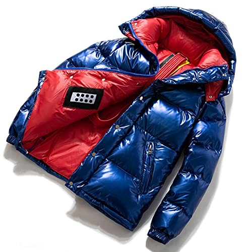 Veste matelassée déperlante homme doudoune à capuche parka épaisse et légère