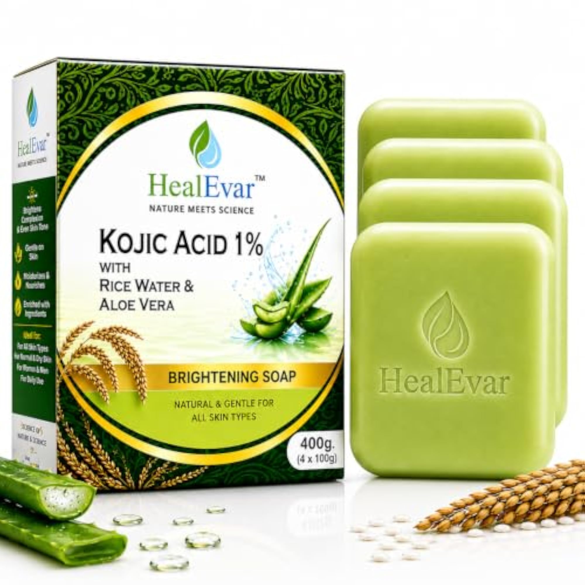 Kojic Acid Soap 1% for Pigmentation & Dark Spots